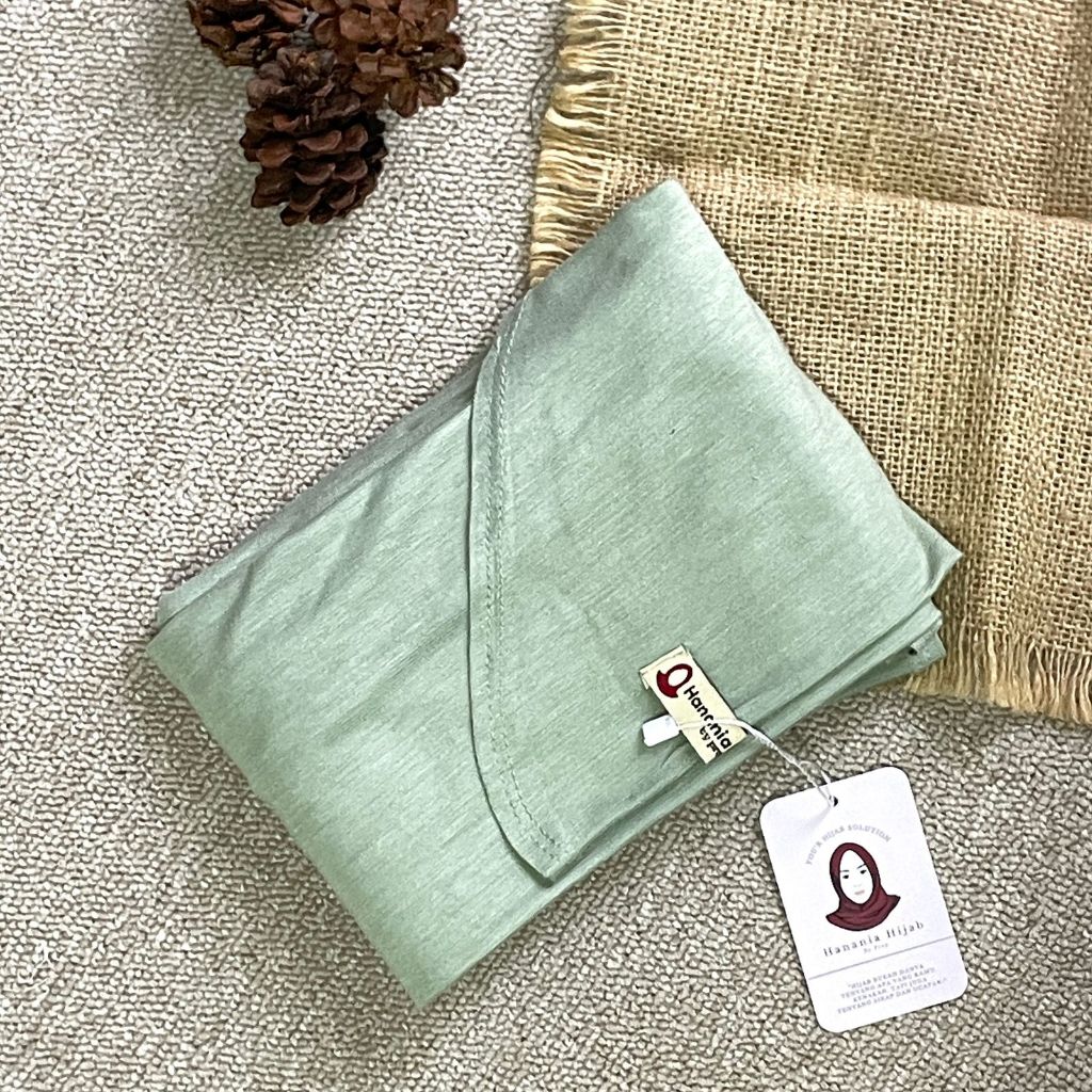 Hanania Hijab - Kiandra Pashmina Kaos Oval Syar'i Rayon Premium | Pashmina Oval Meleyot L Kaos Rayon
