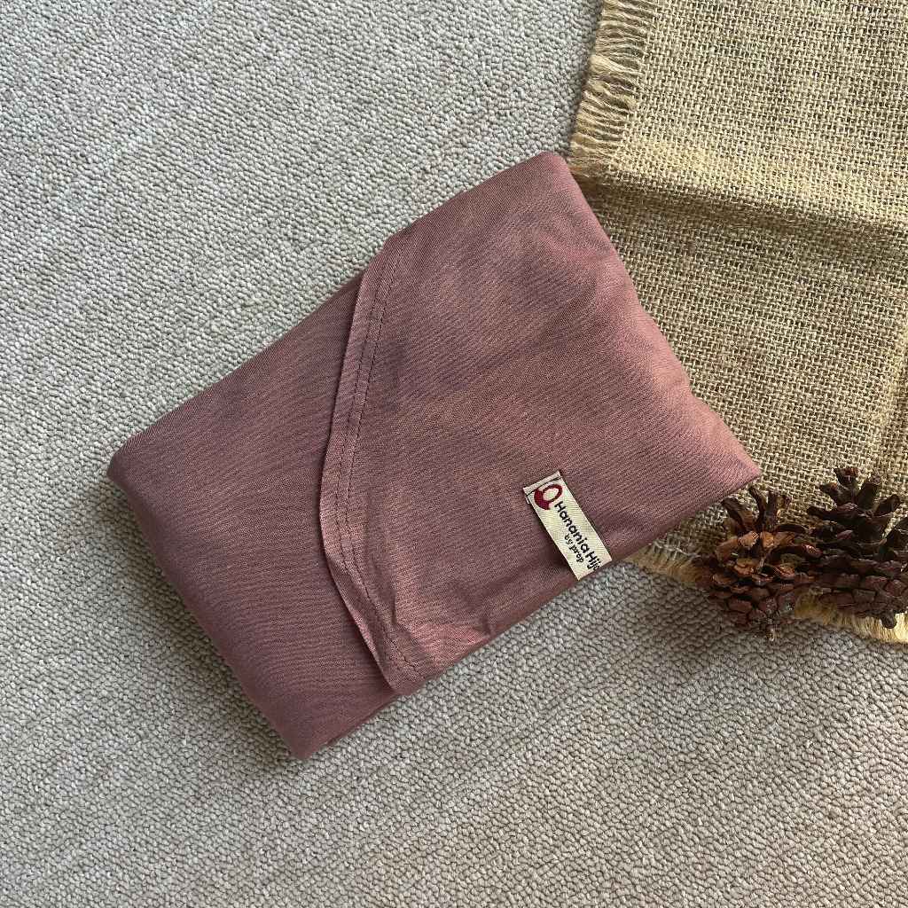 Hanania Hijab - Kiandra Pashmina Kaos Oval Syar'i Rayon Premium | Pashmina Oval Meleyot L Kaos Rayon