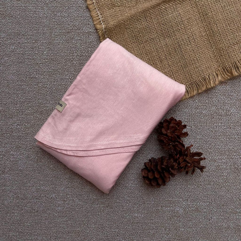 Hanania Hijab | Zhia Pashmina Oval Inner Leher Kaos Rayon Cooltech | Pashmina Meleyot Instan 2In1